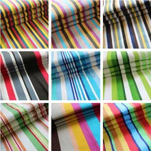 Для 500*150 см(в ширину), разноцветная полосатая утолщенная холщовая ткань с принтом, ткань для стола для дивана и занавесок и т. Д