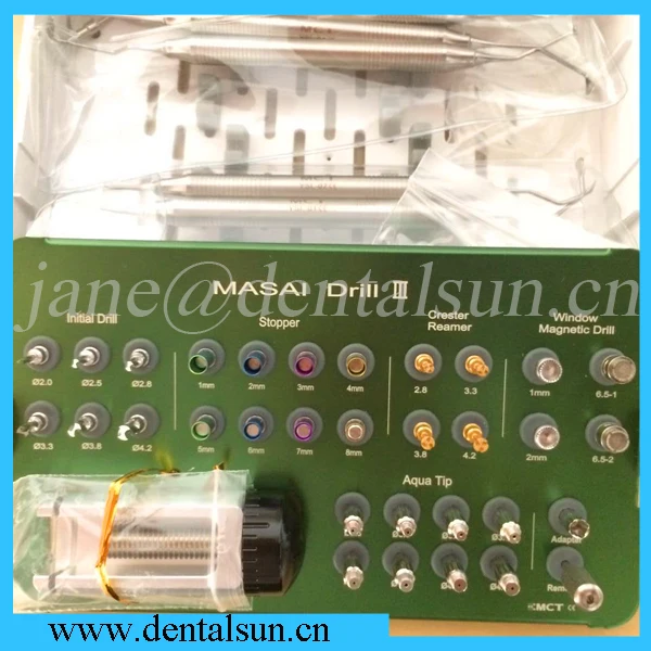 

Korea MCT Dental Implant Instruments MASAI Drill III Emery and Magnetism Tension