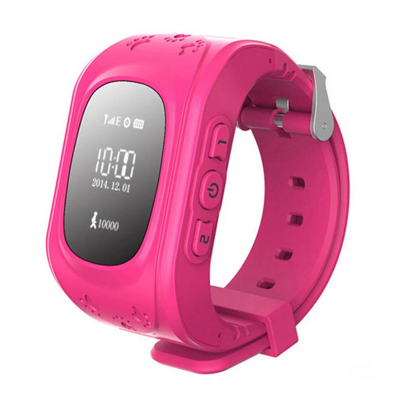  ZEALLION Smart Uhr Q50 LCD OLED GPS Sicher Für Armbanduhr SOS Anruf Location Finder Locator Tracker