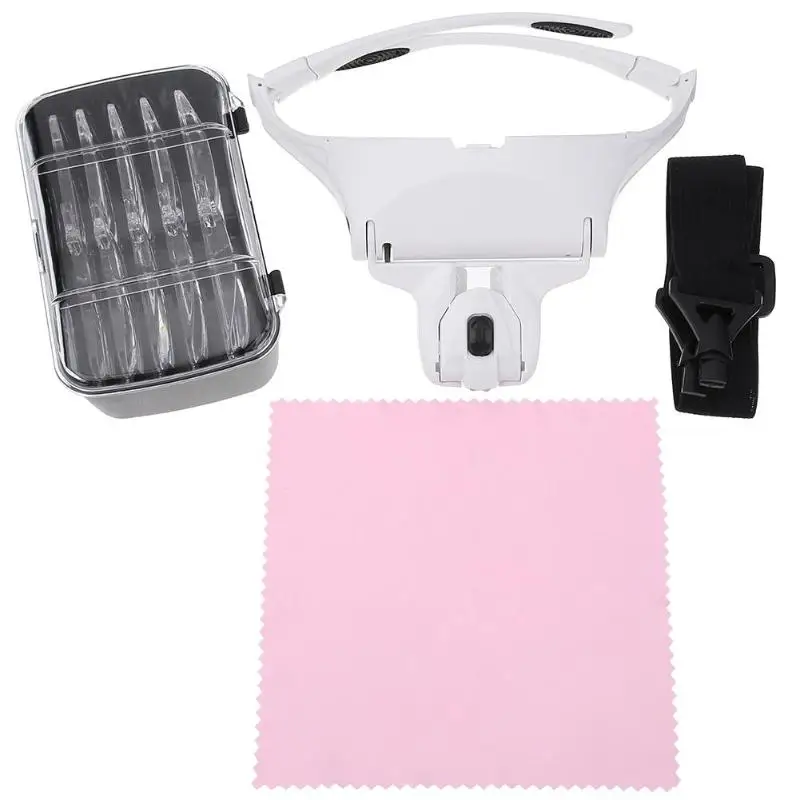 1.0X 1.5X 2.0X 2.5X 3.5X    5  Loupe LED  Ӹ     LED