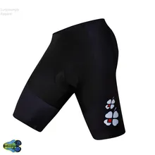 Лайкра быстросохнущие черные цветочные велосипедные шорты нагрудники велосипедный удобный гель 12D Coolmax Pad велошорты Ropa Ciclismo мужские