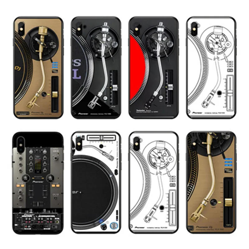 Novas Tecnicas de 1210 s Gira DJ жесткие мягкие силиконовые телефонные чехлы для iPhone 7 8 Plus 11 12Mini