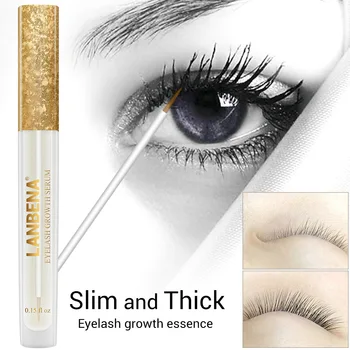 

LANBENA Eyelash Growth Eye Serum 7 Day Eyelash Enhancer Longer Fuller Thicker Lashes Eyelashes and Eyebrows Enhancer Eye Care