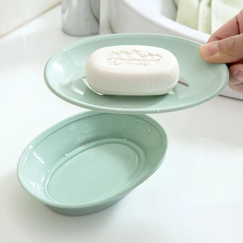 Double Layer Soap Box Japanese Style Bathroom Soap Box Creative Toilet