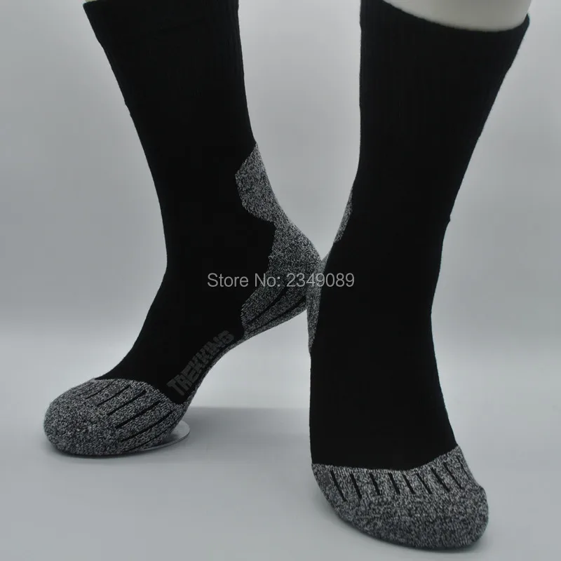 1 пара, европейские махровые теплые толстые зимние походные носки, мужские носки, женские носки