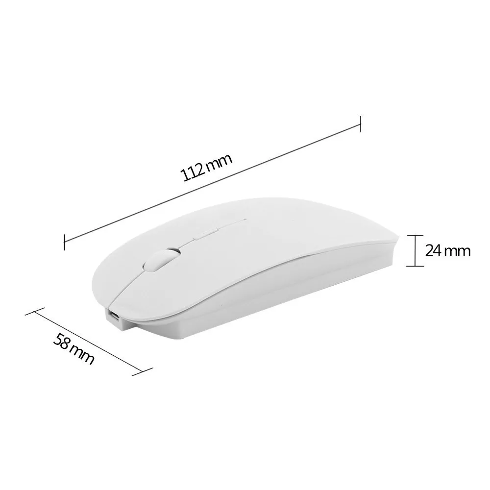CHUYI Wireless 2.4G Bluetooth 4.0 Rechargeable Mause Dual Mode Silent Gaming Mouse For Macbook Air Pro Optical laptop Mice
