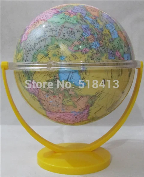 Наклон Универсальный диаметр 20 см Hd желтый океан в китайском и английском земном шаре студентов образования