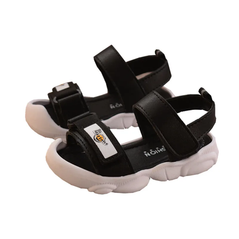 AFDSWG детские летние сандалии белые кожаные сандалии женские черные детская пляжная обувь сандалии для мальчиков детские сандалии принцессы