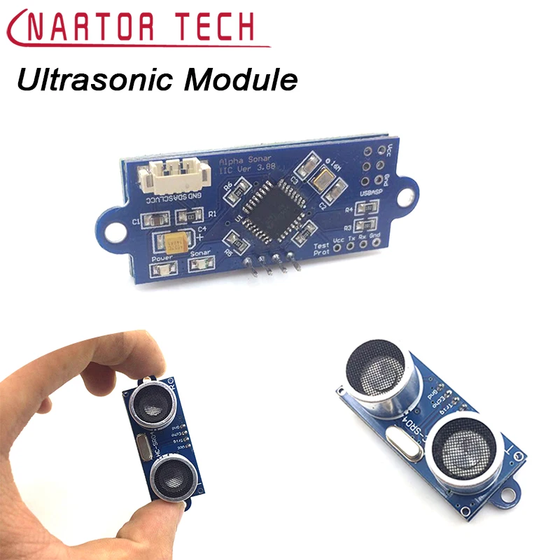 

Ultrasonic Module Dedicated for APM PIX PX4 Flight Controller IIC I2C Communication for DIY Drone Free Shipping
