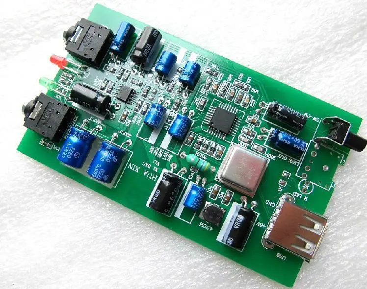 Buy Free Shipping! DIY sound card PCM2912A PC USB external sound card DAC