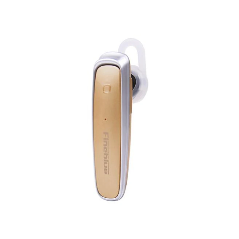 Fineblue FX-1 Bluetooth 4,0 Беспроводная стереогарнитура наушники с микрофоном для Iphone Android Hands Free Music Talk наушники - Цвет: Золотой