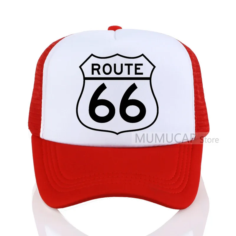 Летняя кепка-тракер s ROUTE 66, Бейсболка унисекс для взрослых, сетчатая Кепка-тракер s Hat для мужчин