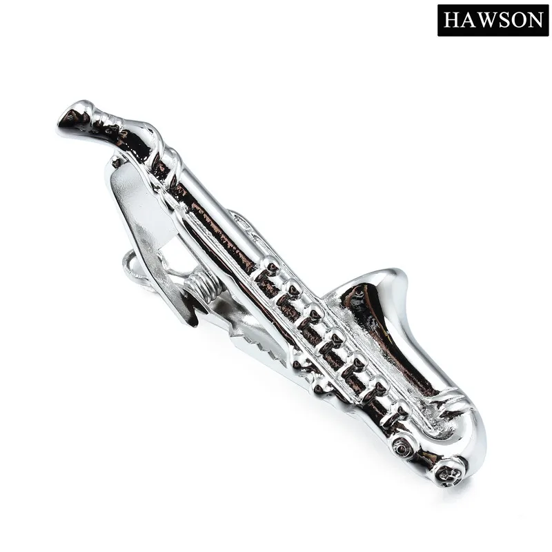 HAWSON музыкальный зажим для галстука Sax мужских костюмов делового свадебного