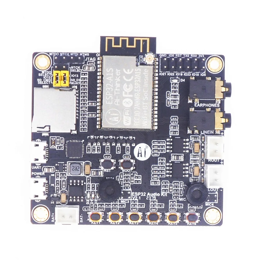 ESP32-Aduio-Kit WiFi+ Bluetooth модуль ESP32 серийный к WiFi/ESP32-Aduio-Kit аудио макетная плата с ESP32-A1S