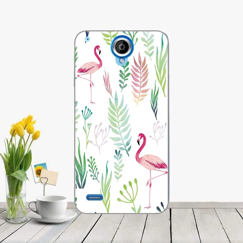 Чехол для Lenovo S890 S 890 модная задняя крышка с рисунком розы из мультфильма мягкие