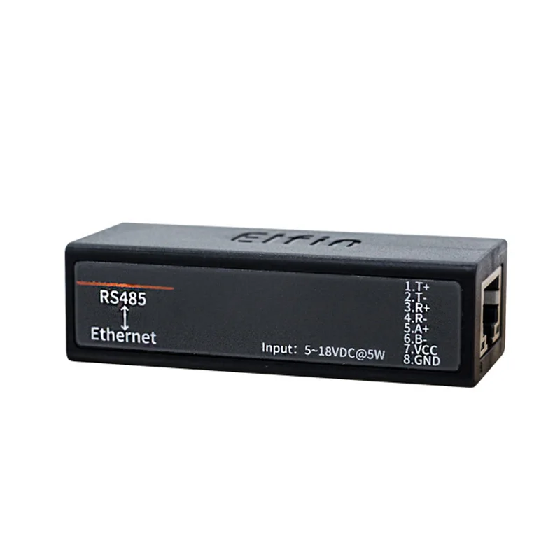 Последовательный порт RS485 к серверному модулю устройства Ethernet Поддержка TCP/IP Telnet Modbus TCP протокол