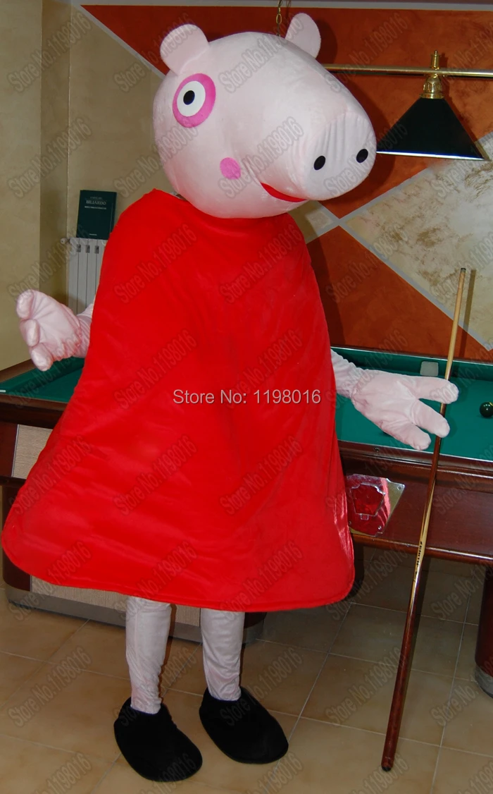 New Peppa Pig Costume Mascot Adult Size Cosplay Costumes AliExpress