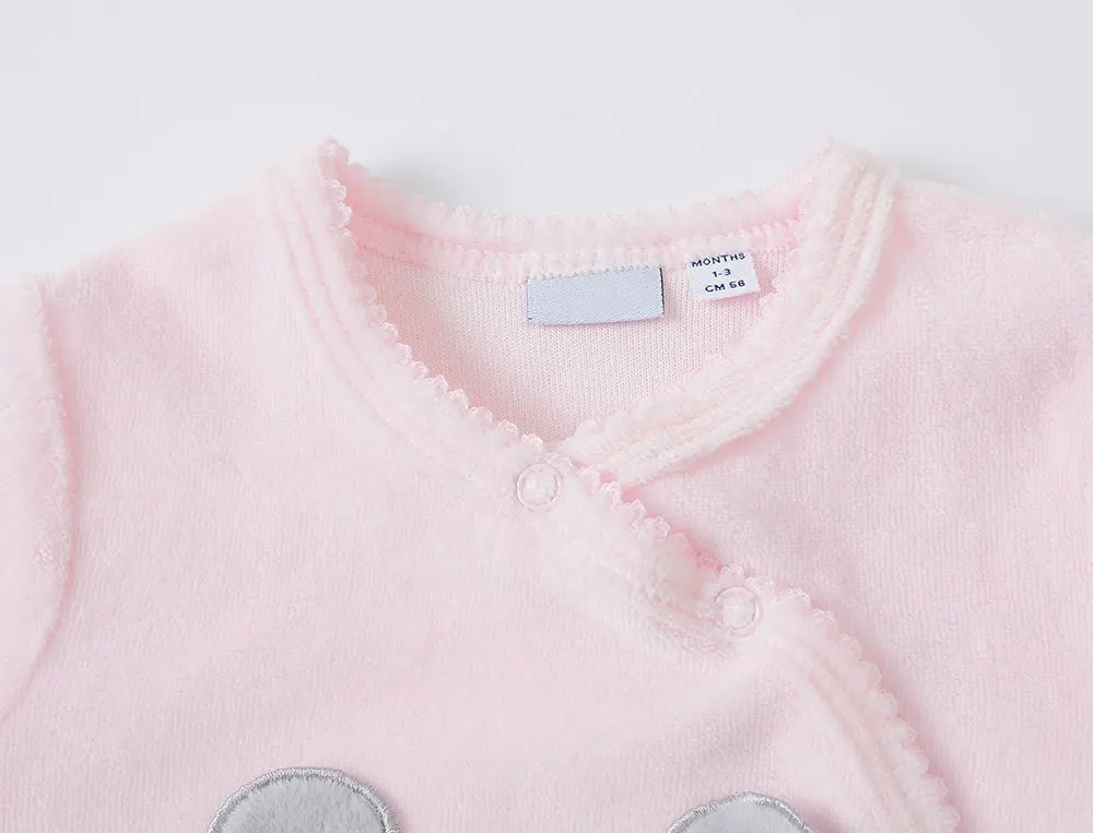 Cotton Baby Footies Onesies Kawaii Cartoon Long Sleeve with Socks Super Soft Baby Clothes 2019 Spring New Fashion Kid Clothes (22)