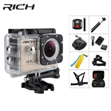 Богатая Wi-Fi HD Экшн-камера F5R 170D 30M 1080P наружная камера водонепроницаемая подводная камера мини шлем Спортивная Экшн-камера