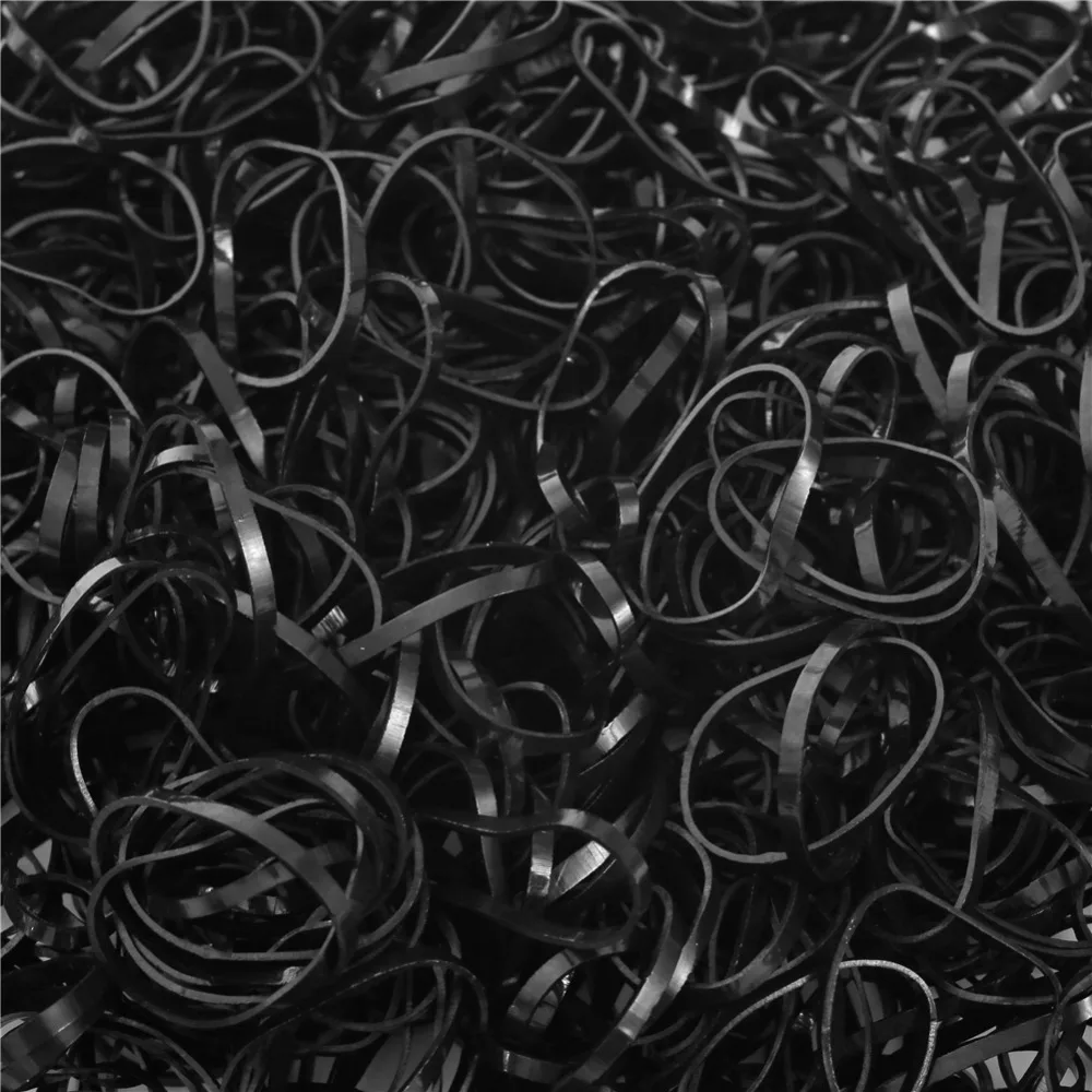 Elastic Hair Bands Children Small Hair Rope Mixing Color Disposable Rubber Band High Elastic Base Ring Accessories for Hair Ties