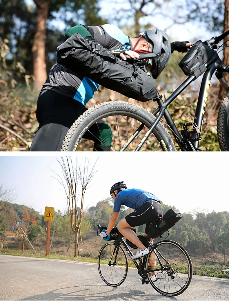 Discount ROSWHEEL Attack #131372 Bicycle Seatpost Bag Bicycle Saddle Seat Storage Pannier Cycling MTB Road Bike Rear Pack Water tight 9