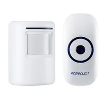 002 инфракрасный приветственный прибор для человеческого тела, индукционный дверной звонок, беспроводной датчик, дверной звонок Smart One Drag One, дверной звонок