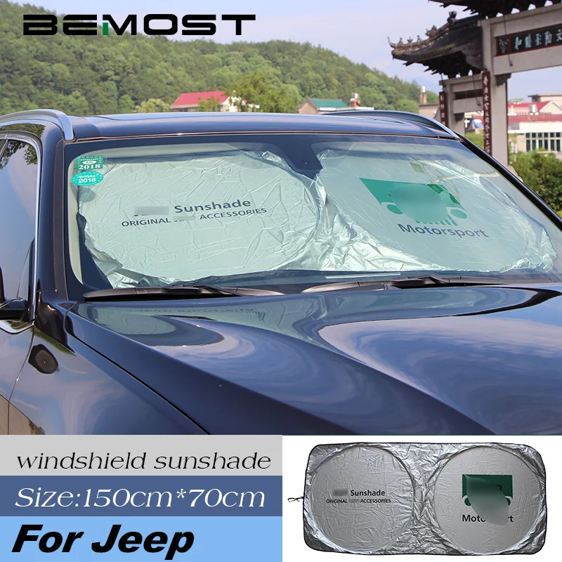 BEMOST авто солнцезащитный козырек для лобового стекла Jeep Grand Cherokee Patriot Compass
