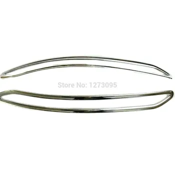 

For 2017 2018 Hyundai Elantra Car Rear Fog Light Frame Foglight Lamp Ring Cover Trim Sticker Exterior ABS Car Styling Accessory