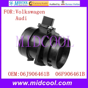 

New Mass Air Flow Sensor use OE No. 06J906461B 06F906461B AFH60-34 AFH60M-27A 105-053-H7 MAF0051 AF10218 for Volkswagen VW Audi