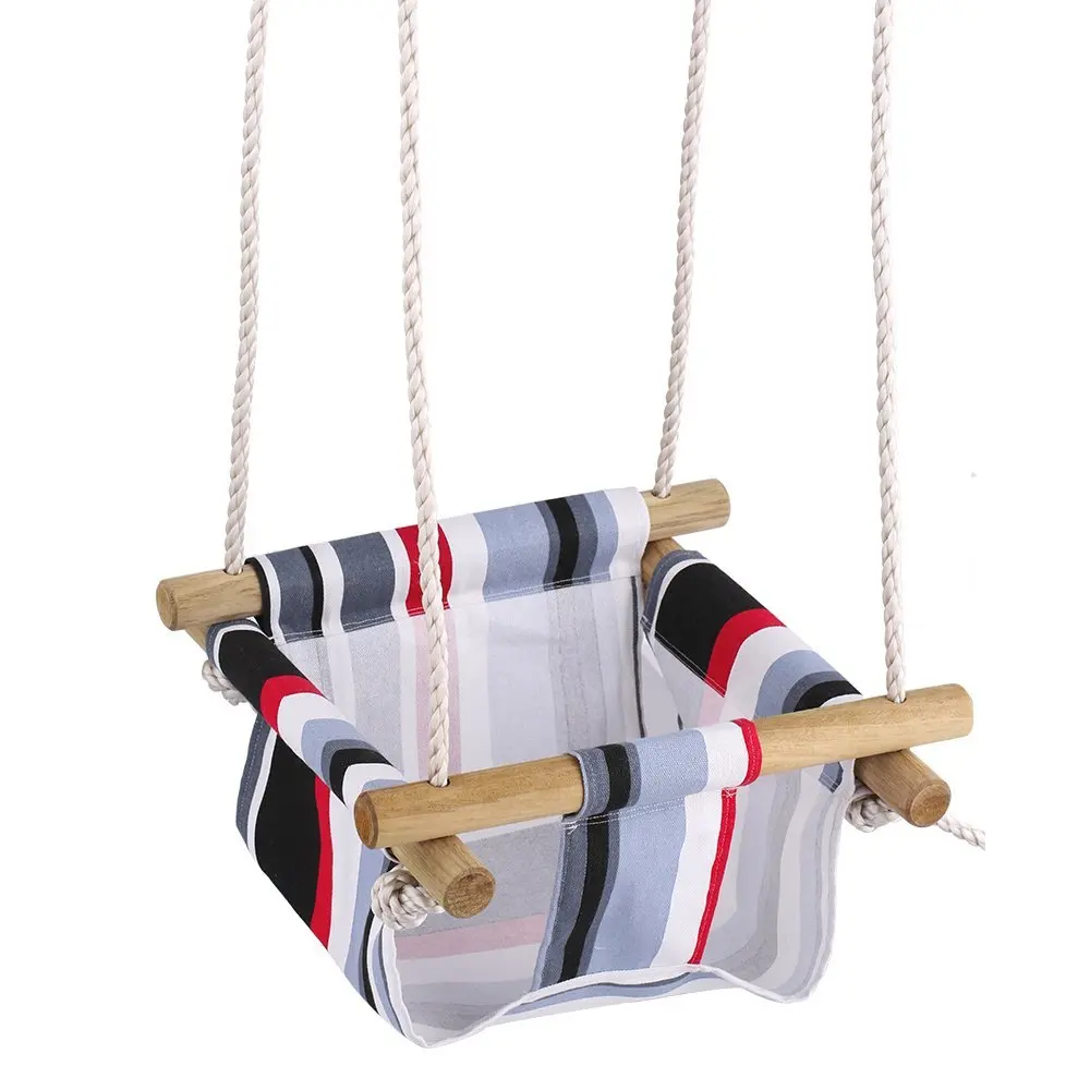 Infant to Toddler Secure Hanging Swing Seat Indoor and Outdoor Hammock