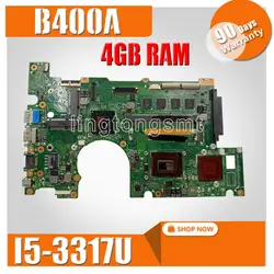 B400VC GT720M-I7-3517-4G Оперативная память материнская плата для ASUS B400V B400VC B400A Тетрадь материнская плата