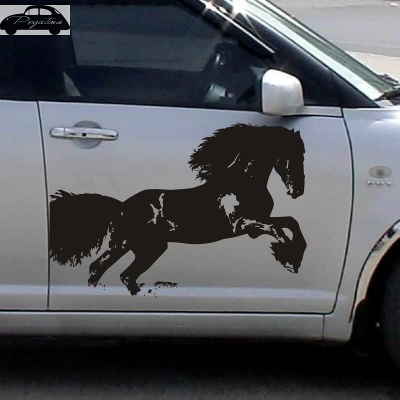 Horse Decal Car Posters Vinyl Wall Decals Pegatina Quadro Decor Mural