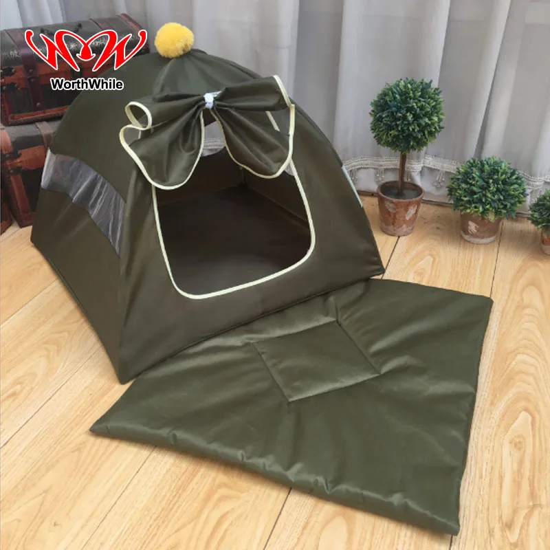 Стоящая уличная палатка для животных собак кошек всплывающая походная