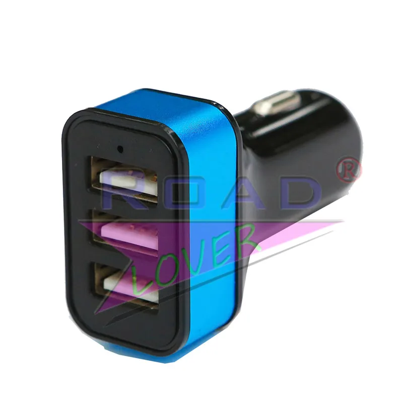 Roadlover 1 шт. 12 В до 24 Быстрая зарядка USB 4 8 а 7 2 3USB порта автомобильное GPS