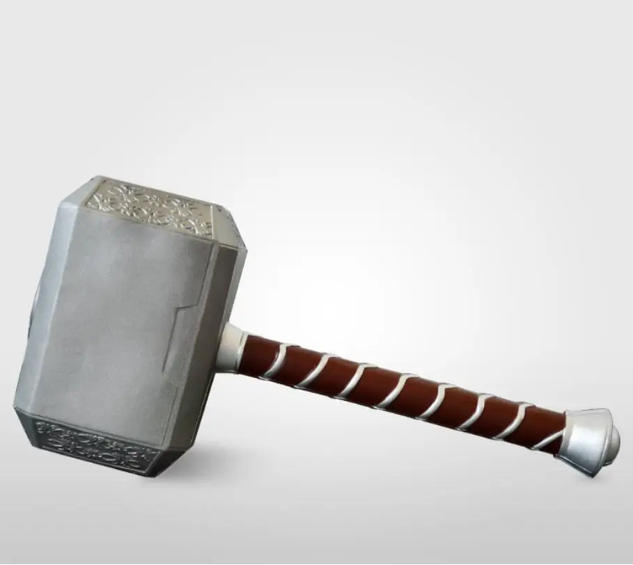 73cm Cosplay 1: 1 Thor Hammer Ax Ax Hammer Thor Thunder Stormbreaker Figure Model Role Playing PU Toy