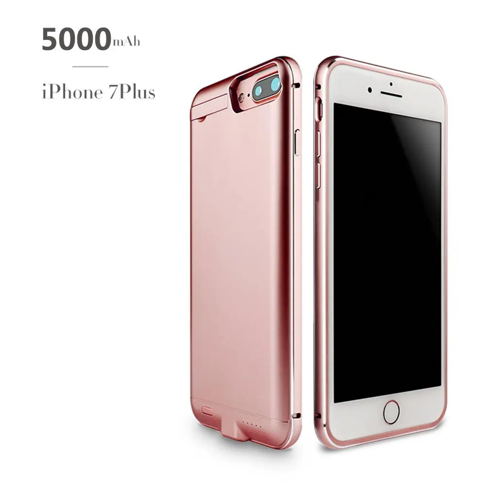 imágenes para Para el iphone 7 Más La Caja de Batería, 5000 mAh Cargador de Batería de Reserva Externa Del Caso Banco Power Pack para el iphone 7 Plus (5.5 pulgadas) imágenes para Para el iphone 7 Más La Caja de Batería, 5000 mAh Cargador de Batería de Reserva Externa Del Caso Banco Power Pack para el iphone 7 Plus (5.5 pulgadas)