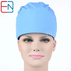 Hennar медицинские хирургические шапочки Одежда высшего качества Марка Pet доктор стоматолог скраб шапки Однотонная одежда хирургического Hat