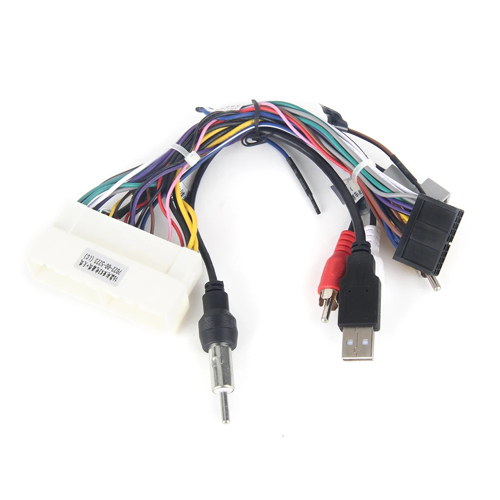 Dasaita DYX008 Car Radio Stereo Power Cable Wiring Harness for KIA K3 RIO Cerato 2016 2017 Factory Radio Plug -in Car Multimedia Player from Automobiles ...