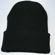 Вязаная шапка унисекс в стиле хип-хоп, теплая зимняя Лыжная Шапка Z2019