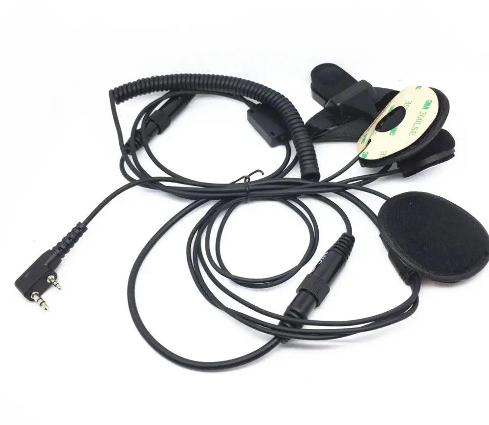 Мотоциклетные наушники с полушлемом для baofeng UV5R UV82 UV666S UV6R PUXING PX777 PX888K Двусторонняя