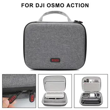 

2019 Newest Nylon Flocking 9.2*7.2*2.5 Inch Travel Portable Mini Storage Bag For DJI OSMO ACTION Sports Camera