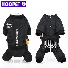 Jacket Jumpsuit HOOPET Winter Hoodie Pet-Coat Dog Waterproof Warm And Large Little