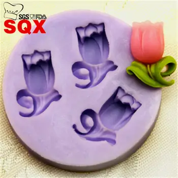 

Mini carnation flower Silicone Mold Cake Decorating Fondant Cake 3D Mold Food Grade DIY Silicone Mould SQ15117