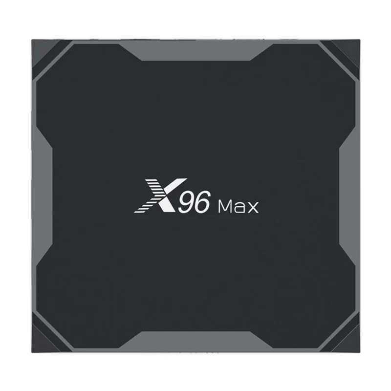 Android 8,1 ТВ приставка X96 Max Amlogic S905X2 4K медиаплеер 4 Гб ОЗУ 64 Гб X96 Макс четырехъядерный 2,4G& 5G двойной Wifi BT 1000M 4K телеприставка