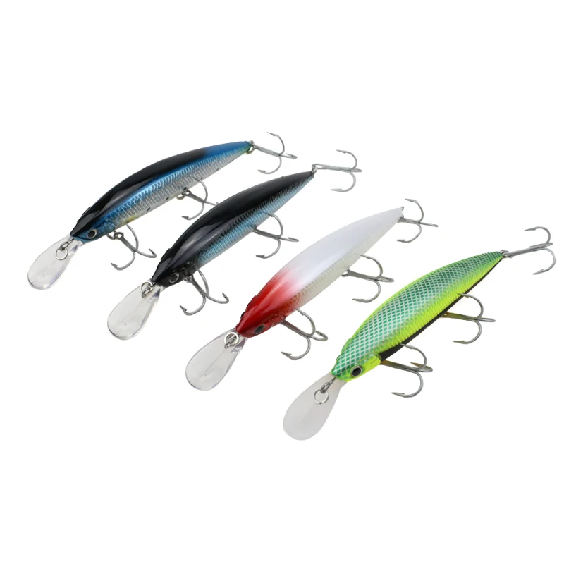 RUNATURE Flash Minnow рыболовная приманка, искусственная приманка 110 мм/37 г с 3 французскими крючками VMC, рыболовная Тонущая приманка, жесткие приманки