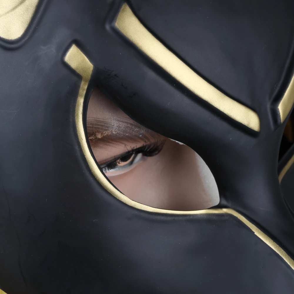 Egyptian Anubis Cosplay Face Mask PVC Canis spp Wolf Head Jackal Animal Masquerade Props Party Halloween Fancy Dress Ball (10)