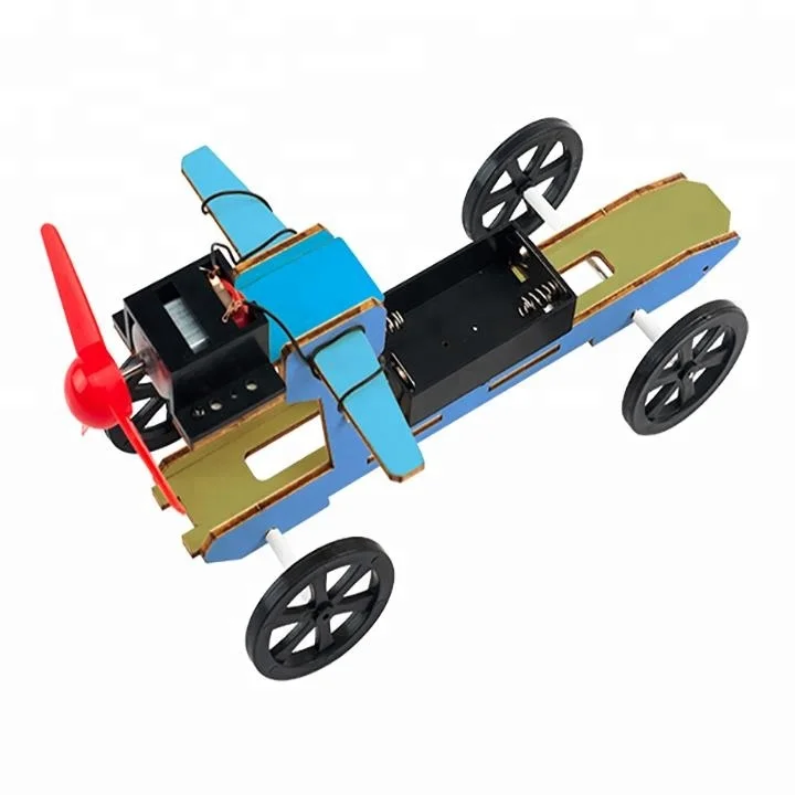 

DIY Wind Power Car Science Educational Toys for Kids