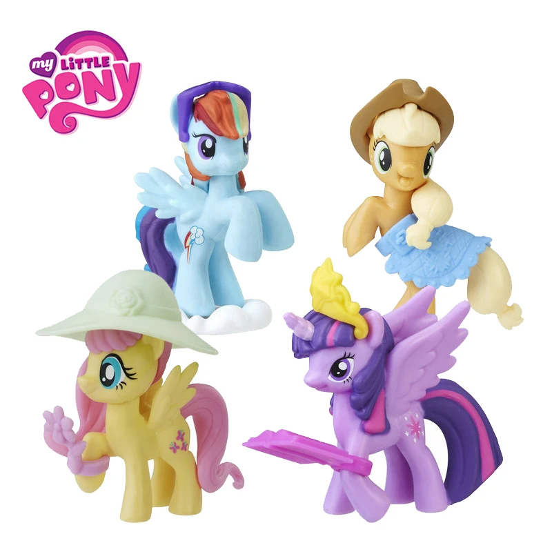 Игрушки My Little Pony Волшебная Радужная фигурка пинок пирог Лира сердечная нить