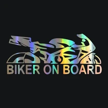 ^^Best Offers Car Sticker 3D 17.9*7.6cm Biker on Board Stickers and Decals Vinyl Car Styling Funny Sticker On Cars ^^Best Offers Car Sticker 3D 17.9*7.6cm Biker on Board Stickers and Decals Vinyl Car Styling Funny Sticker On Cars