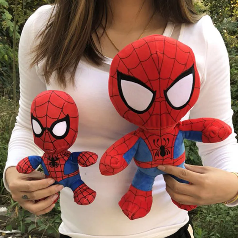 

Spider Man Figure Stuffed Plush Toy The Avengers Spiderman Plush Soft Dolls Boys Birthday Christmas Gift